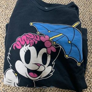 DropDead Minnie Mouse brains zombie sweater cute